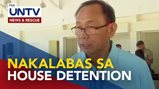 Cagayan Gov. Manuel Mamba, pinakawalan ng Kamara matapos makakuha ng TRO mula sa SC