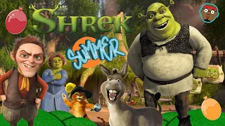 Shrek Summer Run | Summer Run and Freeze | Shrek Kids Sing-along | PhonicsMan Fitness