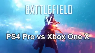 [4K] Battlefield 5 Beta - PS4 Pro vs Xbox One X!
