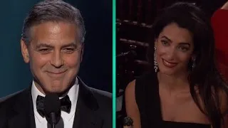 George Clooney Gushes About Wife Amal in Stirring Golden Globes Speech