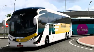 Euro Truck Simulator 2 BUS TRIP Mengibar Malaga Airport Marcopolo G8 1200