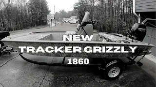 I Got A New Boat !!  2023 TRACKER GRIZZLY 1860, 90hp #trackerboats
