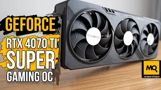 GeForce RTX 4070 Ti SUPER GAMING OC обзор и тесты видеокарты, сравнение с RTX 4070 Ti