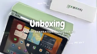 Unboxing iPad gen9 📦+ Accessories 💖|| รีวิว stylus pen ราคาถูกมากก!! #ipad #unboxing