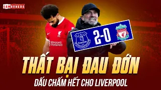 ĐUA TAM MÃ EPL NGÃ NGŨ | THẤT BẠI ĐAU ĐỚN, DẤU CHẤM HẾT CHO LIVERPOOL