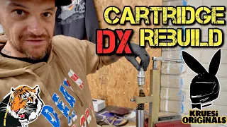 How to rebuild a harley davidson cartridge front end on a 02 fxdx dyna or any harley