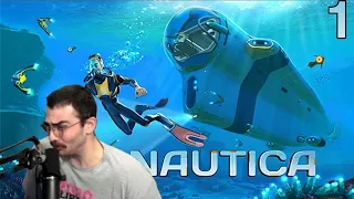 Hasanabi plays Subnautica on stream for the first time [Subnautica Part 1]