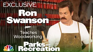 Parks and Recreation: Ron Swanson's Master Class in Woodworking