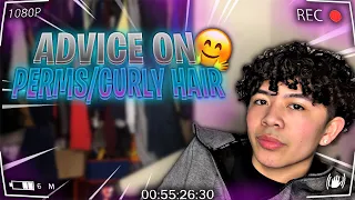 Advice On CURLY HAIR / PERMS (Coils, Rods, Hair Length, etc.)