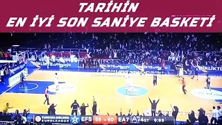 Tüm Zamanların En İyi Son Saniye Basketi | Anadolu Efes - EA Milano Euroleague