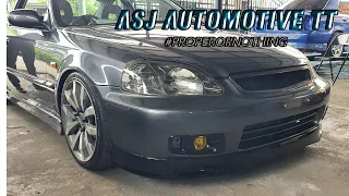 1999 HONDA CIVIC AUTO BODY RESTORATION