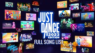 Just Dance 2023 Edition: Lista de Canciones Completa - Full Song List (+Alts, Just Dance+)