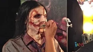 The Walking Dead scareactor & makeup preview for Halloween Horror Nights 2012