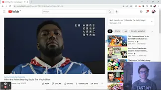 When the Anime Opening Spoils The Whole Show reaction video