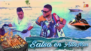 SALSA EN ALTAMAR CON CONCINA DELIVERY BOCA CHICA REPUBLICA DOMINICANA LIVE DJ JOE CATADOR