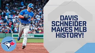 Davis Schneider makes MLB HISTORY with 9 hits and 2 homers in first 3 games!