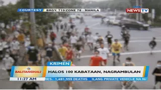 BT: Halos 100, kabataan, nagrambulan