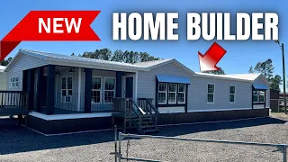 I found the BIGGEST version of this mobile home floor plan that exist! House Tour