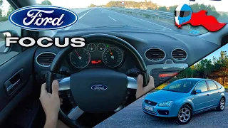 2007 Ford Focus MK2 1.6 100hp (74kW) POV 4K [Test Drive Hero] #88 ACCELERATION ELASTICITY & DYNAMIC