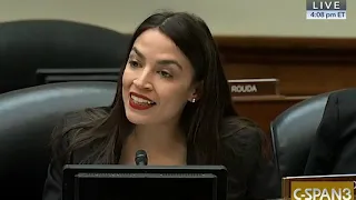 Rep. Ocasio-Cortez Questions Secretary Ross