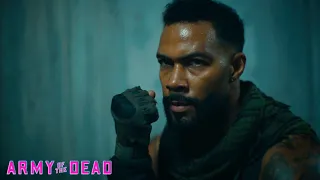 Zombie King 'Zeus' vs Vanderohe Fight Scene | Army of the Dead