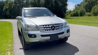 2006 Mercedes Benz ML500 4Matic Walkaround and Start Up 07042022