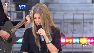 Fergie - Big Girls Dont Cry Live HQ (good morning america 05-25-07)