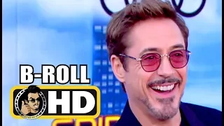 SPIDER-MAN: HOMECOMING Official Premiere B-Roll Footage (2017) Tom Holland, Robert Downey Jr.