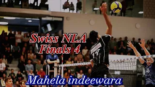 Swiss volleyball NLA finals 4 volleyschonenwerd vs amriswil mahela indeewara highlights