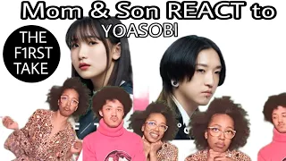 YOASOBI - Gunjo / THE FIRST TAKE / Mom & Son REACT!