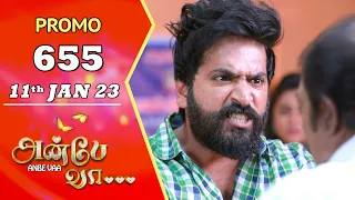 ANBE VAA | Episode 655 Promo | அன்பே வா | Virat | Delna Davis | Saregama TV Shows Tamil