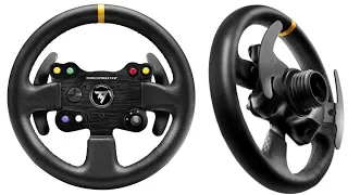 Thrustmaster Leather 28 GT Wheel Review [german | english CC]