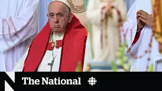 Pope’s Edmonton mass draws applause, disappointment