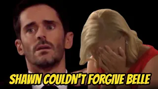 NBC Disaster for Belle. Shawn couldn't forgive her. Days of our lives Spoilers 7/202