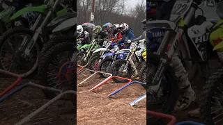 Holeshot and 1st place finish @smirk1545 #yamaha #yz450f #2024 #race #mud #supercross