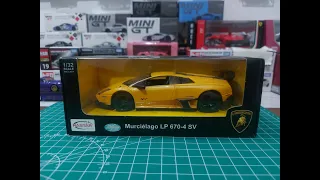 Review and Unboxing Rastar Lamborghini Murcielago LP 670-4 SV