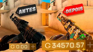 COMO EU CONSEGUI UM INVENTÁRIO MILIONÁRIO *SEM GASTAR 1 REAL* - STANDOFF 2 ‹ P7GOD ›