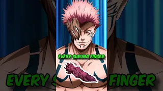 EVERY TIME SUKUNA POWERED UP: All 20 Fingers Explained | JUJUTSU KAISEN