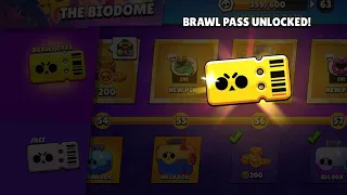 Brawl stars #biodome season11 Brawl pass unlocked