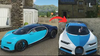 I MODIFY MY BUGATTI CHIRON !! FORZA HORIZON GAMEPLAY VIDEO |