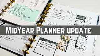 My Midyear Planner Setup #julyplannersetup #howtouseyourplanner