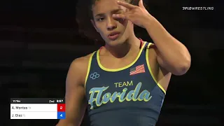 117 Lbs Final - Alexis Montes, Texas Vs Juliana Diaz, Florida Cd99