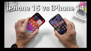 Сравнение iPhone 14 vs iPhone 15