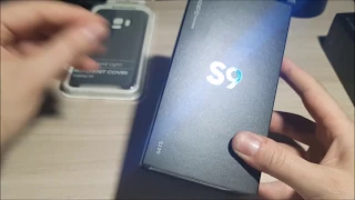 ОБЗОР  И РАСПАКОВКА Samsung Galaxy S9