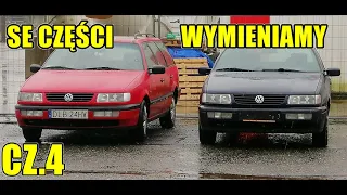 CZ.4 - Wymiana alternatora/Świec/Kabli/Kopułki - Passat Walter 1.8GL + Passat Tadeusz 1.9TDI (*B4*)