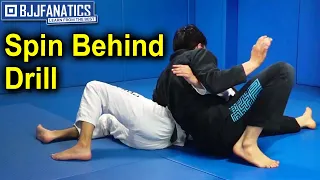 BJJ Drills - Spin Behind Drill