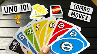 CLASSIC UNO 101 🏆 How To Win UNO With Combo Moves | UNO Gameplay Tip