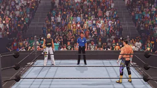 WWE 2K22 SHOWCASE MODE REY MYSTERIO VS EDDIE GUERRERO WRESTLEMANIA 21