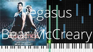 🎹 Pegasus, Bear McCreary, Synthesia Piano Tutorial
