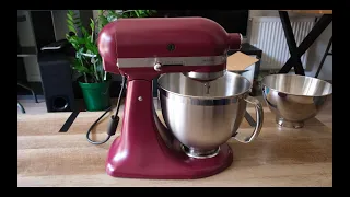 KitchenAid Artisan Beetroot unboxing and noise test